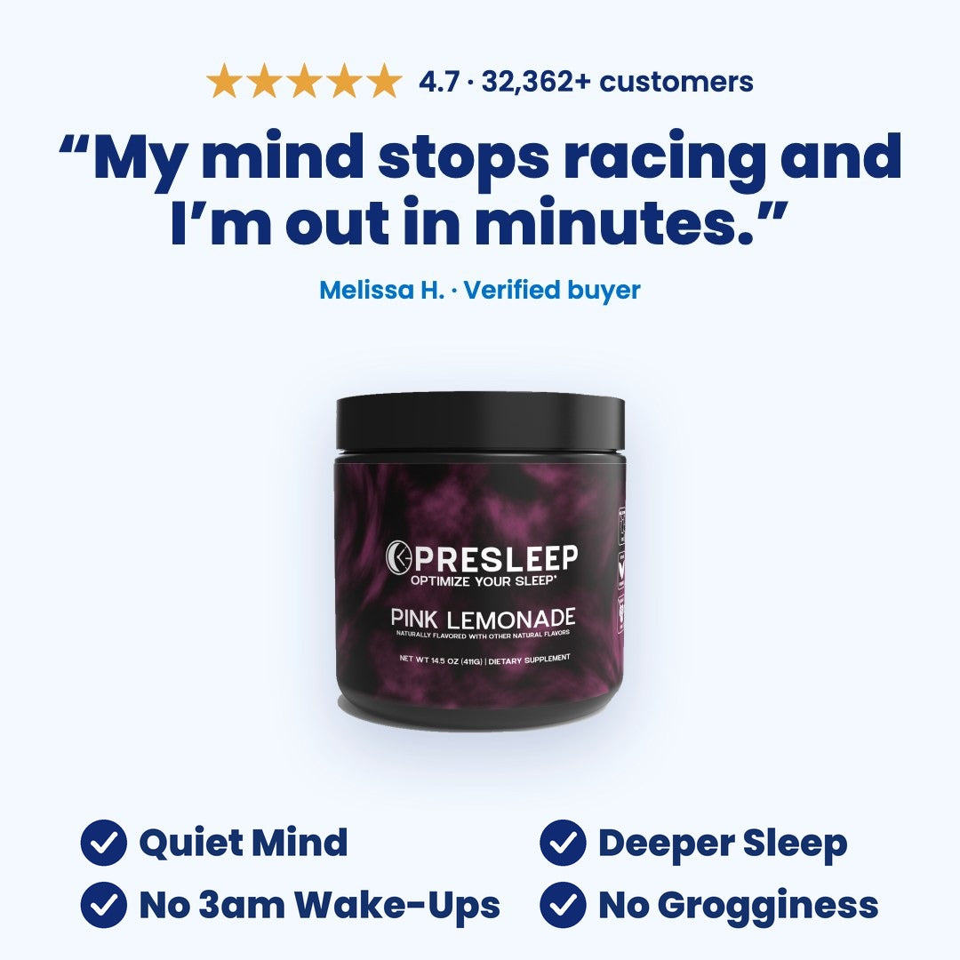 My mind stops racing and I'm out in minutes. Melissa H., verified buyer. 4.7 stars from 32,362+ customers.